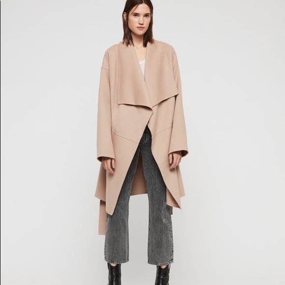 allsaints adalee coat
